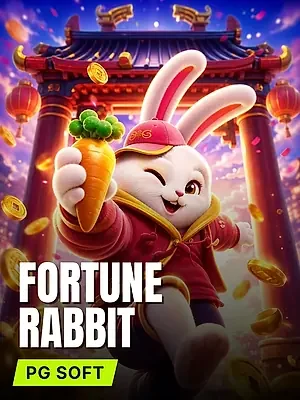 Fortune Rabbit na vitrine da Neymas